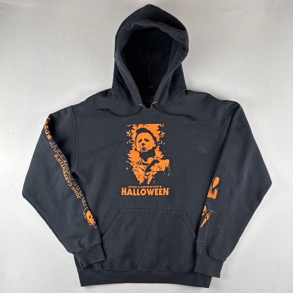 Michael Myers Halloween Hoodie Black John Carpenter Horror Film Pullover M